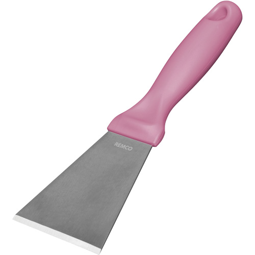 Grand racloir en acier inoxydable, Rose, 3" la x 9" lo Haskins Industrial Inc.