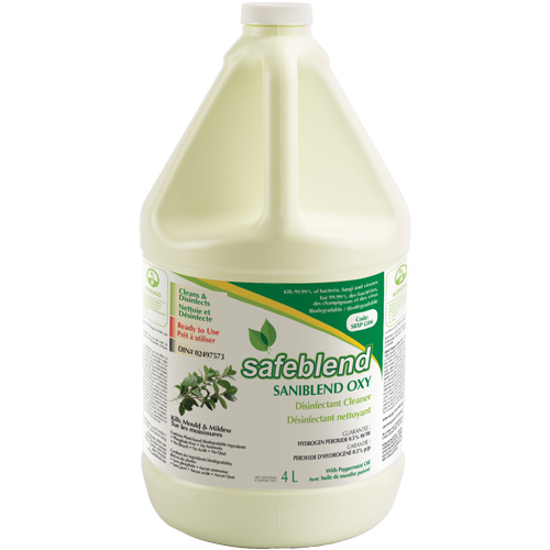 OXY Peppermint Oil Disinfectant Cleaner, 4 L, Jug Haskins Industrial Inc.