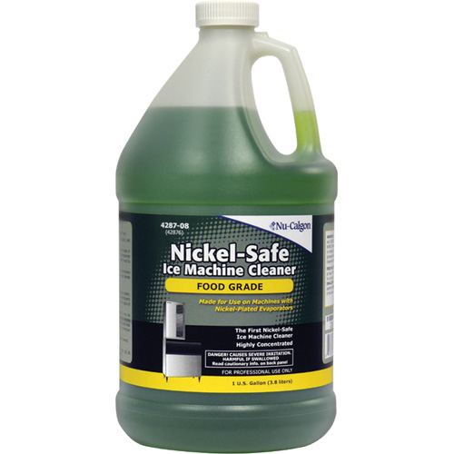 Nettoyant pour machine &agrave; glace sans danger pour les surfaces nickel&eacute;es, 1 gal., Cruche Haskins Industrial Inc.