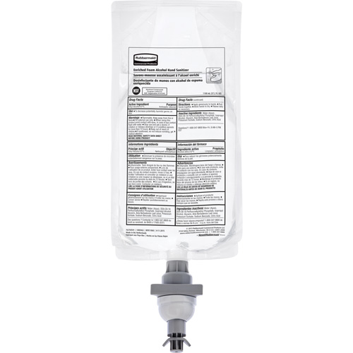 Alcohol-Based Foam Sanitizer, 1000 ml, Refill, 75% Alcohol Haskins Industrial Inc.