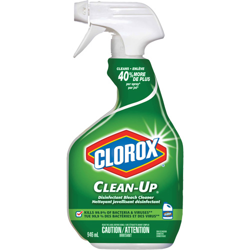 Nettoyant d&eacute;sinfectant Clean-Up, 946 ml, Bouteille &agrave; g&acirc;chette Haskins Industrial Inc.