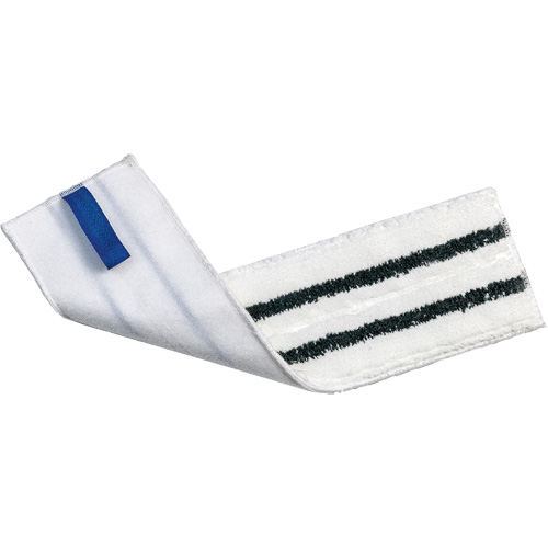 Wet Mop Pad, Scrubber, Microfibre, 4-1/2" x 18" Haskins Industrial Inc.