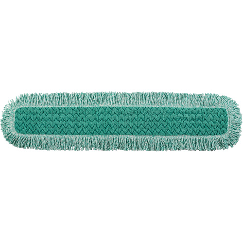 Tampon avec frange pour vadrouille &agrave; &eacute;pousseter Hygen, Style Boucles et crochets, Microfibre, 40" lo x 9" la Haskins Industrial Inc.