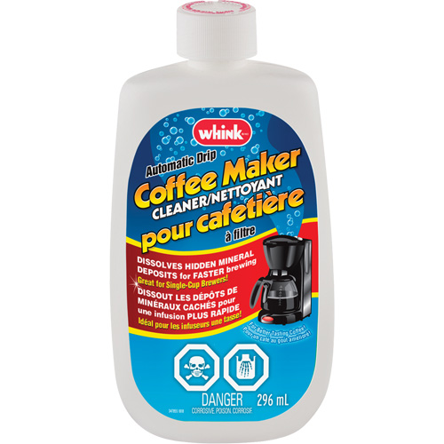 Nettoyant pour cafeti&egrave;re &agrave; filtre Whink, 296 ml, Bouteille Haskins Industrial Inc.