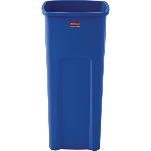Untouchable&reg; Square Recycling Container, Bulk, Plastic, 23 US gal. Haskins Industrial Inc.