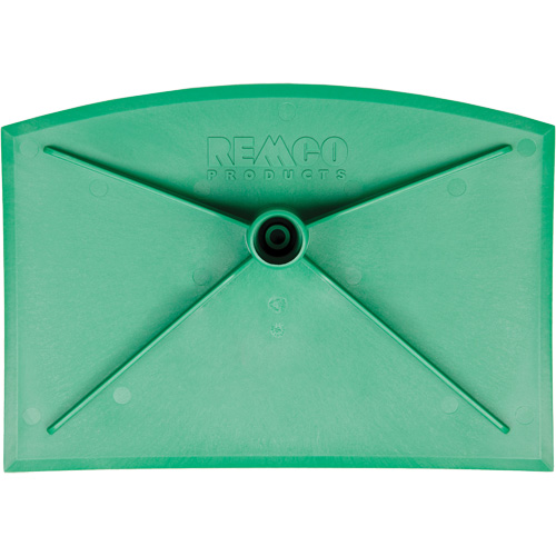 Food Hoe Head, Green, 8" W x 11-1/4" L Haskins Industrial Inc.