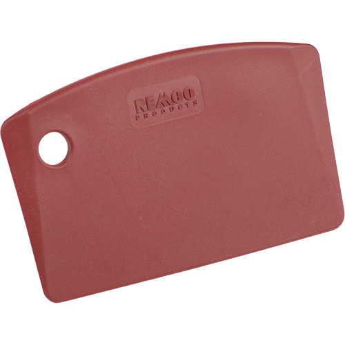 Mini grattoir de paillasse perceptible par d&eacute;tecteur de m&eacute;tal, Rouge, 5-1/4" la x 3-2/5" lo Haskins Industrial Inc.