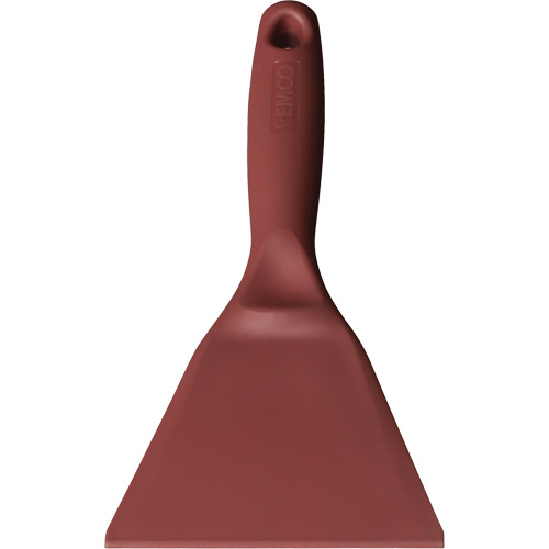 Grand grattoir perceptible par d&eacute;tecteur de m&eacute;tal, Rouge, 4-1/4" la x 10" lo Haskins Industrial Inc.