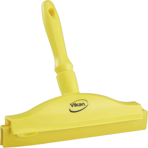 Double Blade Ultra Hygiene Squeegee, 10", Yellow Haskins Industrial Inc.