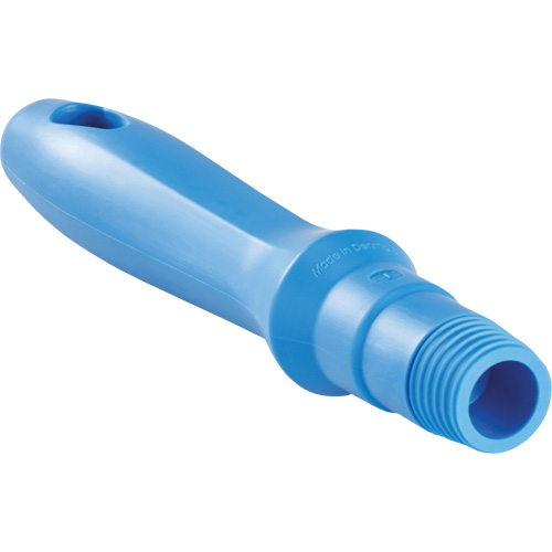 Mini Handle, Brush/Pad Holder/Scraper/Squeegee, Blue, Standard, 6-1/4" L Haskins Industrial Inc.