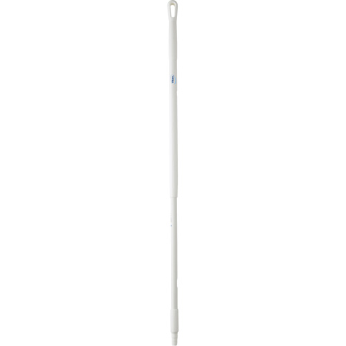 Handle, Broom/Brush/Pad Holder/Scraper/Squeegee, White, Standard, 51-1/2" L Haskins Industrial Inc.
