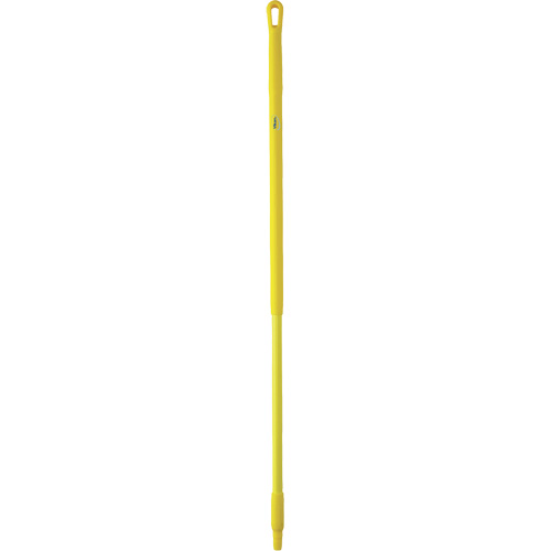 Handle, Broom/Brush/Pad Holder/Scraper/Squeegee, Yellow, Standard, 51-1/2" L Haskins Industrial Inc.