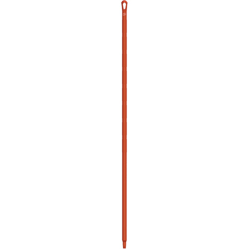 Ultra Hygiene Handle, Broom/Brush/Pad Holder/Scraper/Squeegee, Red, Ergonomic, 67" L Haskins Industrial Inc.