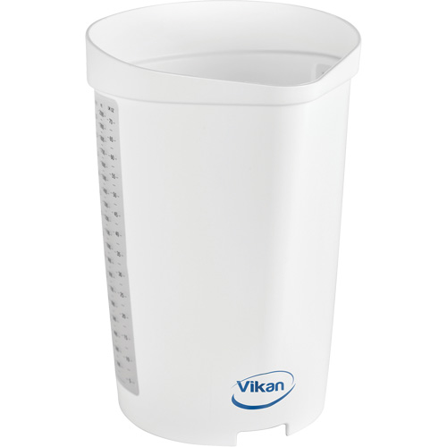 Measuring Jug, Plastic, White, 65 oz. Haskins Industrial Inc.