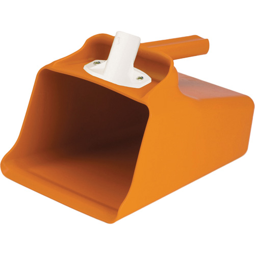 Mega Dipper Scoop, Plastic, Orange, 128 oz. Haskins Industrial Inc.
