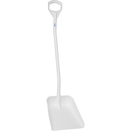 Pelle ergonomique &agrave; grande lame, Longueur de 51", Plastique, Blanc Haskins Industrial Inc.