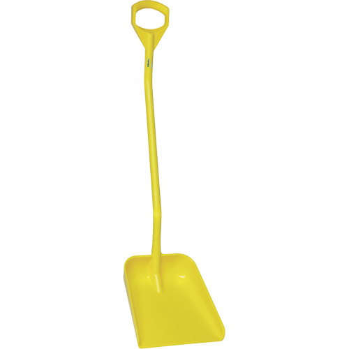 Pelle ergonomique &agrave; grande lame, Longueur de 51", Plastique, Jaune Haskins Industrial Inc.