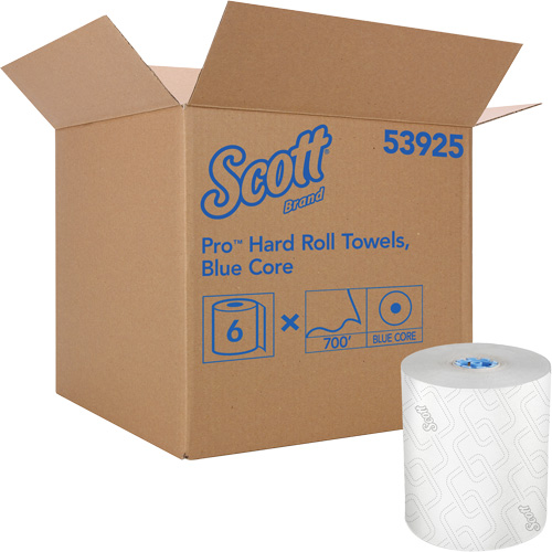 Pro High Capacity Hard Roll Towels, Standard, 700' L Haskins Industrial Inc.