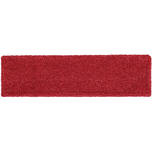 Adaptable Flat Mop Pad, Finishing, Microfibre, 5-1/2" x 19-1/2" Haskins Industrial Inc.