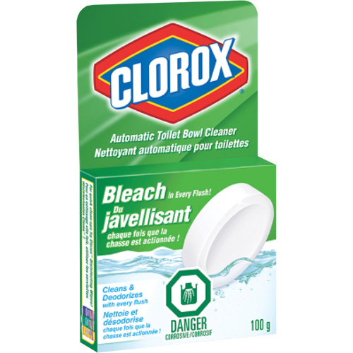 Automatic Toilet Bowl Cleaner with Bleach, 100 g, Tablet Haskins Industrial Inc.