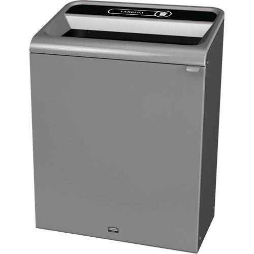Configure Landfill Waste Container, Steel, 45 US gal. Haskins Industrial Inc.