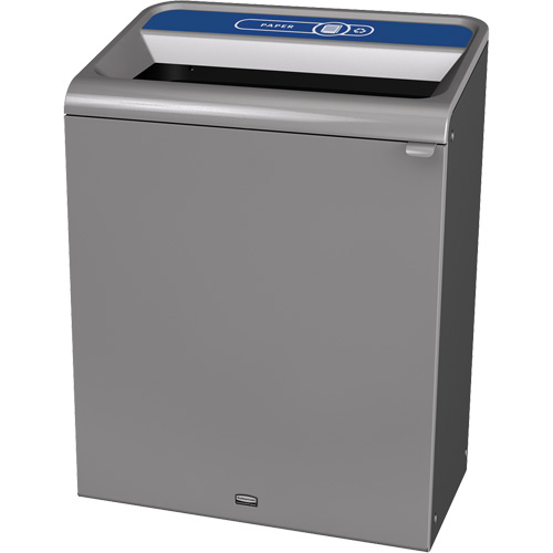 Conteneur pour d&eacute;chets de papier Configure, Vrac/Bord de rue/De bureau, Acier, 45 gal. US Haskins Industrial Inc.