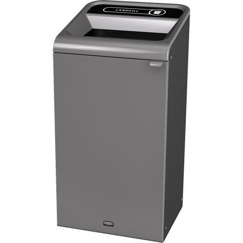 Configure Landfill Waste Container, Steel, 23 US gal. Haskins Industrial Inc.