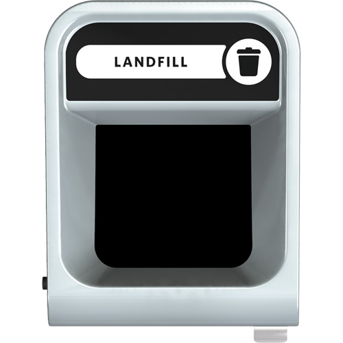 Configure Landfill Waste Container, Steel, 23 US gal. Haskins Industrial Inc.