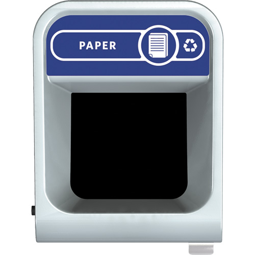 Configure Paper Waste Container, Bulk/Curbside/Deskside, Steel, 23 US gal. Haskins Industrial Inc.
