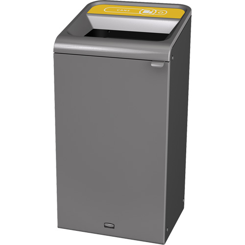 Conteneur pour d&eacute;chets de bidon Configure, Vrac/Bord de rue/De bureau, Acier, 23 gal. US Haskins Industrial Inc.