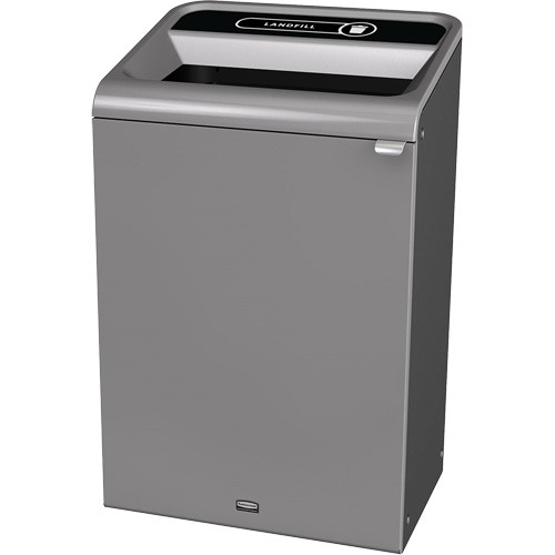 Configure Landfill Waste Container, Steel, 33 US gal. Haskins Industrial Inc.