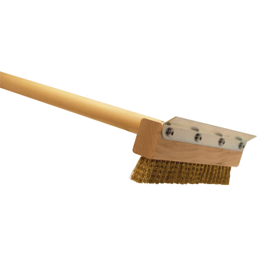 Commercial Pizza and Oven Brush, Brass, 40" Long Haskins Industrial Inc.