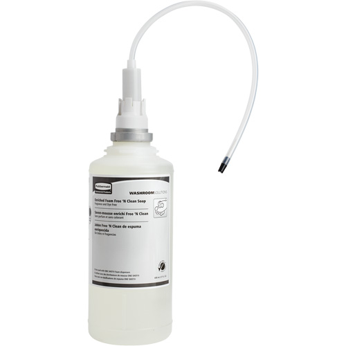 Recharge de savon mousse sans parfum ni colorant pour les mains OneShot, Mousse, 1600 ml, Sans parfum Haskins Industrial Inc.