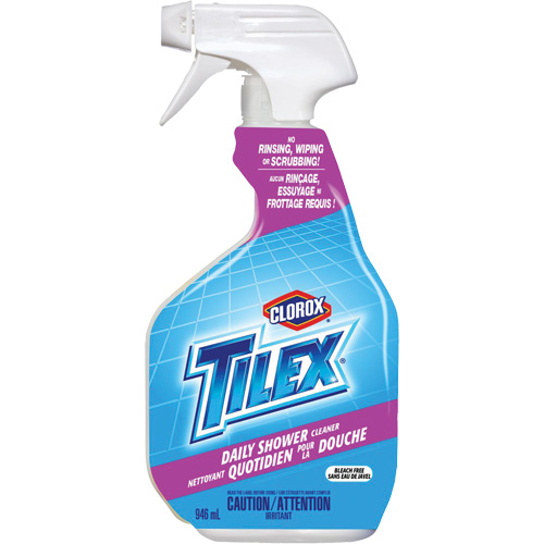 Nettoyant quotidien pour la douche Tilex en vaporisateur, 946 ml, Bouteille &agrave; g&acirc;chette Haskins Industrial Inc.