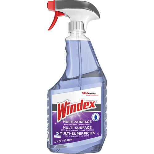 Nettoyant pour surfaces multiples sans ammoniaque Windex, 946 ml, Bouteille &agrave; g&acirc;chette Haskins Industrial Inc.