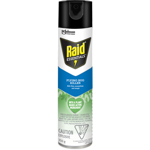 Raid&reg; Essentials Flying Bug Killer, 350 g, Aerosol Can Haskins Industrial Inc.