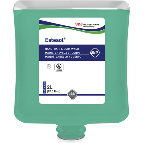Estesol&reg; Hand, Hair and Body Cleaner, 2 L, Rain Forest, Plastic Cartridge Haskins Industrial Inc.