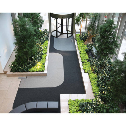 Tapis dentr&eacute;e Supreme Knob, Essuie-pieds/grattoir, 13-5/12' x 75-1/2' x 7/16", Charbon Haskins Industrial Inc.