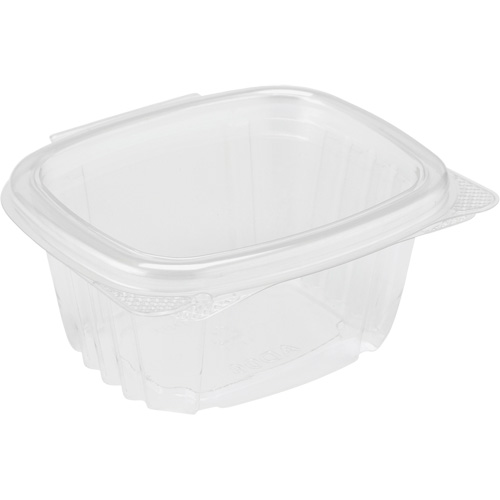 Contenant pour charcuterie avec couvercle &agrave; charni&egrave;re, Plastique Haskins Industrial Inc.