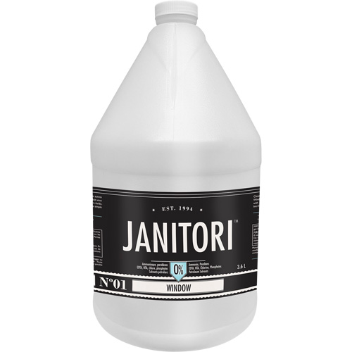 Nettoyant &agrave; fen&ecirc;tre Janitori 01, 4 L, Cruche Haskins Industrial Inc.