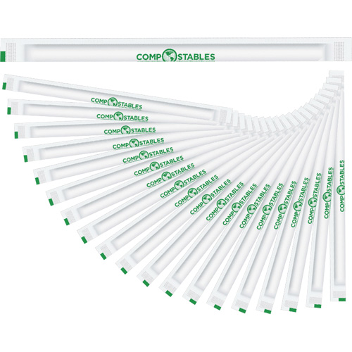 Pailles en quatre couches, emball&eacute;es Haskins Industrial Inc.