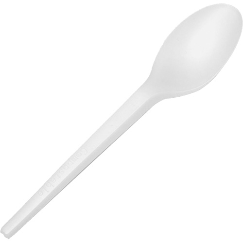 CPLA Compostable Spoons Haskins Industrial Inc.