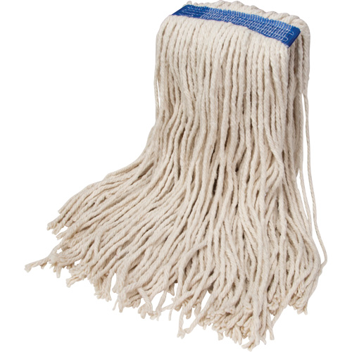 Wet Floor Mop, Cotton, 16 oz., Cut Style Haskins Industrial Inc.