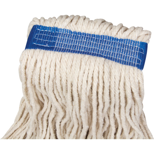 Wet Floor Mop, Cotton, 16 oz., Cut Style Haskins Industrial Inc.