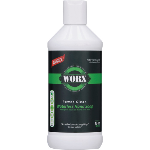 Power Clean Waterless Hand Soap, Liquid, 384 ml, Unscented Haskins Industrial Inc.