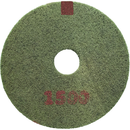 1500 Grit Floor Pad, 20", Scrubbing/Stripping, Red Haskins Industrial Inc.