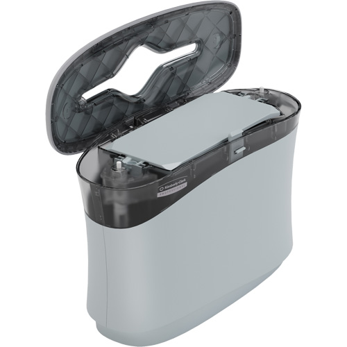 Syst&egrave;me de serviette pour comptoir, D&eacute;vidoir central, 13,3" la x 5,2" p x 9" h Haskins Industrial Inc.