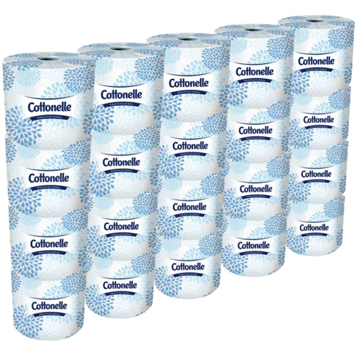 Cottonelle&reg; Professional Toilet Paper, 2 Ply, 451 Sheets/Roll, White Haskins Industrial Inc.