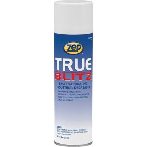 True Blitz Fast-Evaporating Industrial Degreaser, 14 oz., Aerosol Can Haskins Industrial Inc.