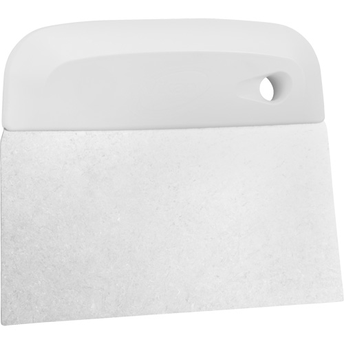Flexible Stainless Steel Dough Cutter/Scraper, White, 4-1/2" W x 5-3/4" L Haskins Industrial Inc.
